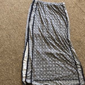 Panel maxi skirt